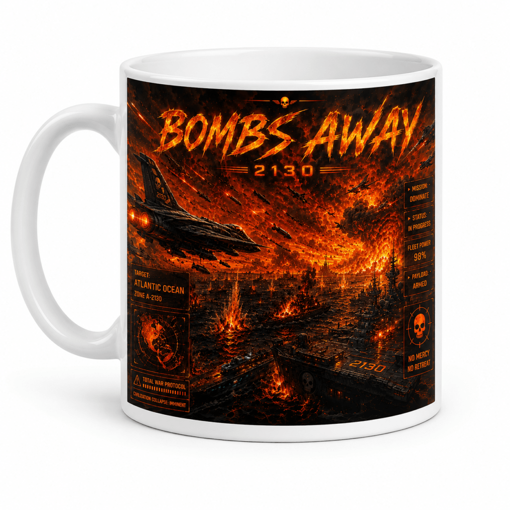 Bombs Away Coffee Cup