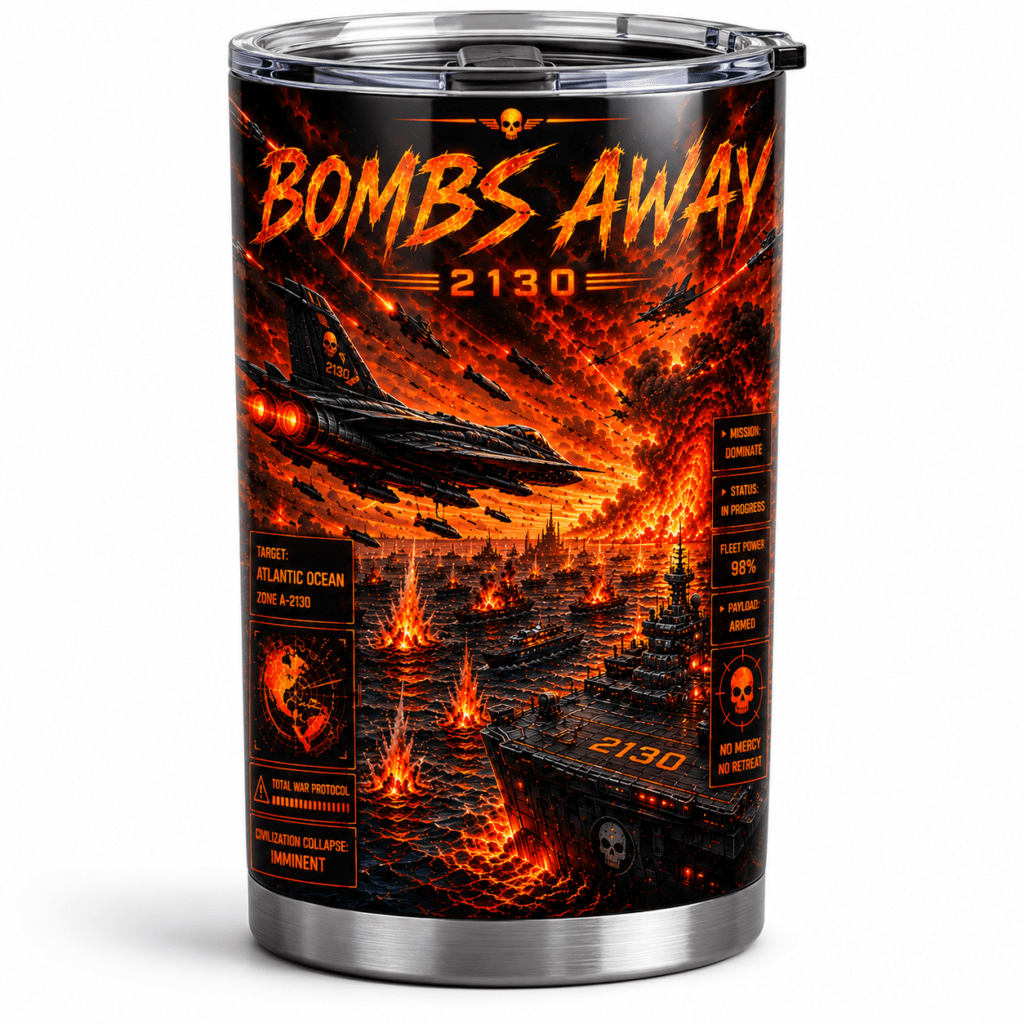Bombs Away Stainless Steel Tumbler