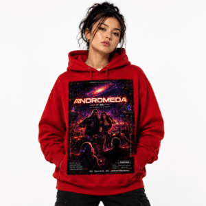 Female wearing Hoodie