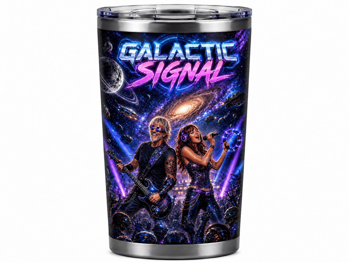 Galactic Signal 2130- Stainless Steel Tumbler