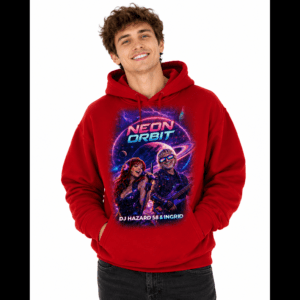 Male wearing Hoodie