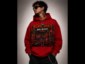 Male Wearing Hoodie