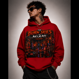 Male Wearing Hoodie