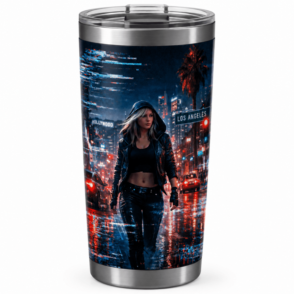Static Skies 2130 - Stainless Steel Tumber
