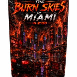 The Burn Skies of Miami 2130 - Stainless Steel Tumbler
