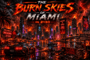 The Burning Skies of Miami in 2130