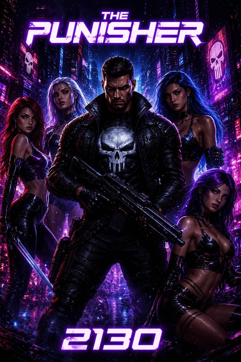 The Punisher in 2130