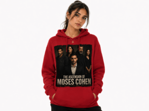 The Ascension of Moses Cohen Red Hoodie